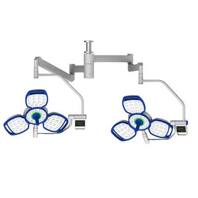 OT Room High Grade Surgical Light Double Dome LED /operating Lamp Ceiling Model