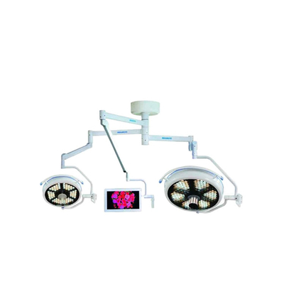 BT-LED700500B-TV Medical Metal LED Ceiling Double Head Operating Lamp With Camera Ceiling Led OT Surgical Theater Lights Price